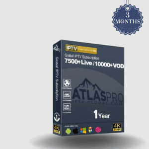 ATLAS IPTV PRO 3 MONTHS SUBSCRIPTIONS